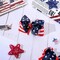 2 Pcs American Flag Hair Bow Clips – Patriotic Stars & Stripes Alligator Hairpins for Baby Girls, Kids & Women, 4th of July & Independence Day Hair Accessories